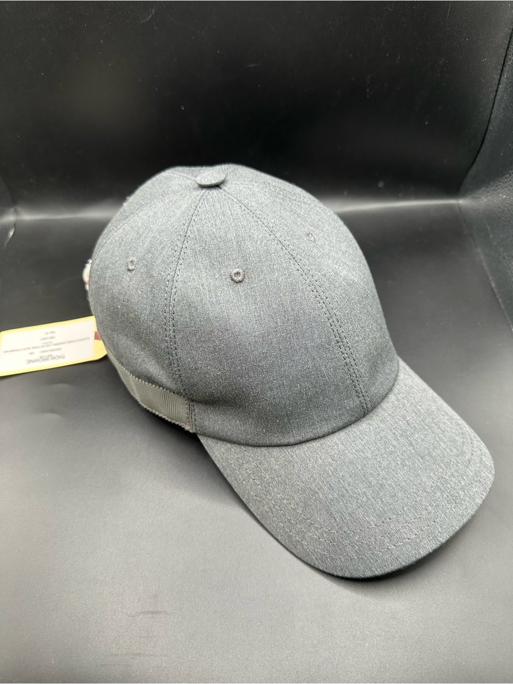 Thom Browne Gray Mens Baseball Cap Nwot Us M